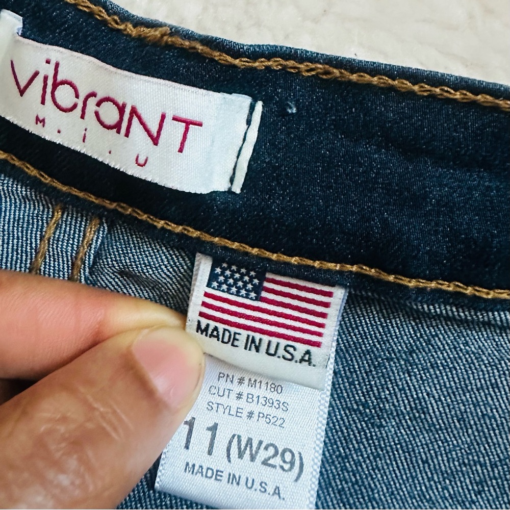 Vibrant M.i.U Tall Bell Flare Jeans - Picture 16 of 16